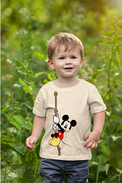 oneagılyazı Tricou supradimensionat pentru copii cu imprimeu Mickey