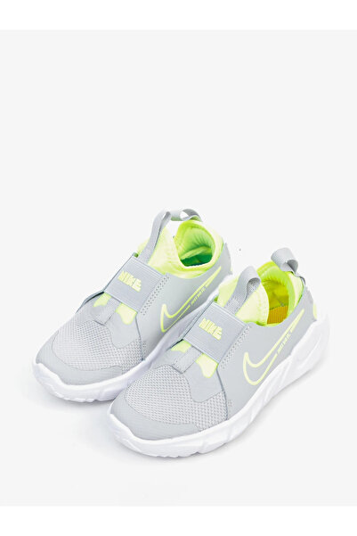 Nike Dj6040-005 Flex Runner 2 Unisex Lastik Bagcıklı  Çocuk Gri Koşu Ayakkabısı