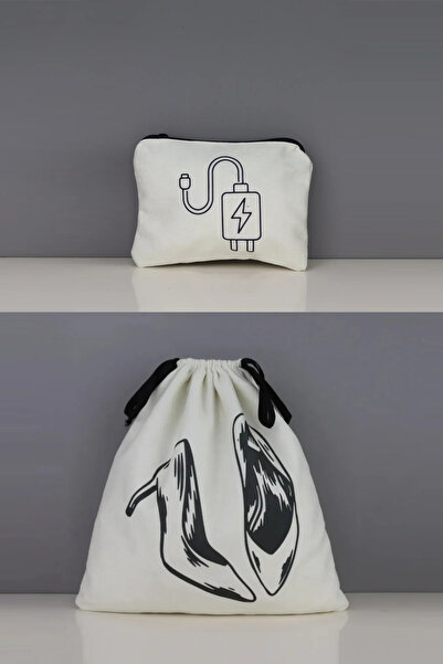 Paris Home 2'li Özel Koleksiyon Valiz Bavul Içi Seyahat Düzenleyici Kadın Aya...