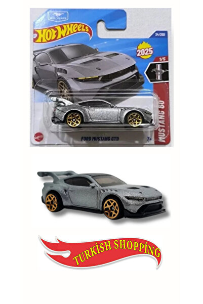 HOT WHEELS 2025 Case 1:64 Ölçek Ford Mustang Gtd