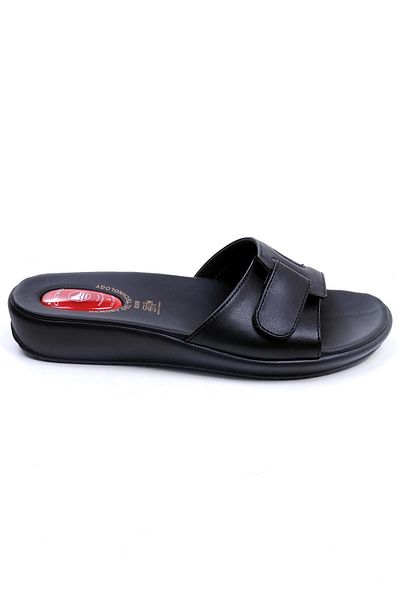 Ceyo 9200-12 Rk-410 Black Women's Daily Slippers