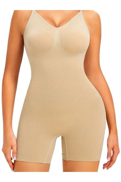 Momslab Women's Skin Color Full Body Corset