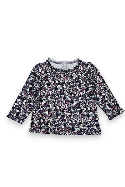 SeaBubbles Floral Baby Girl Blouse