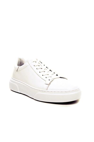 Ustalar Ayakkabı Çanta Λευκά Παπούτσια Sneaker από Γνήσιο Δέρμα 632.2501
