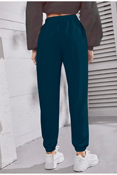 Superlife Γυναικείο ελαστικό παντελόνι με λεπτή μέση και πόδια SPR24EAK82