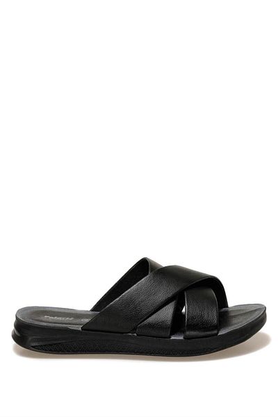 Polaris 400535m2fx101115611 Black Men's Casual Slippers