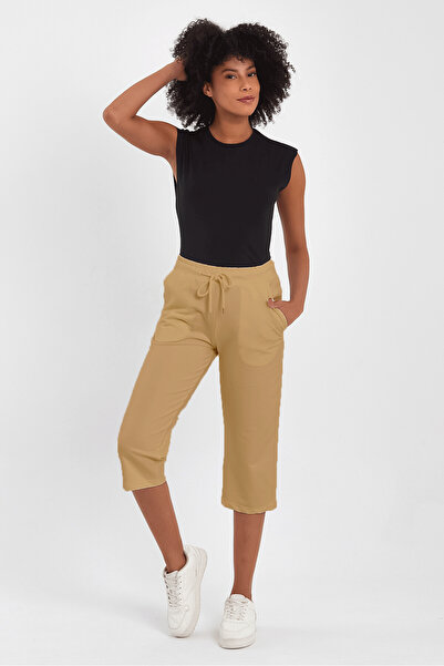 Superlife Women's Classic Pocket Waisted Elastic Shorts Spr24Ks390