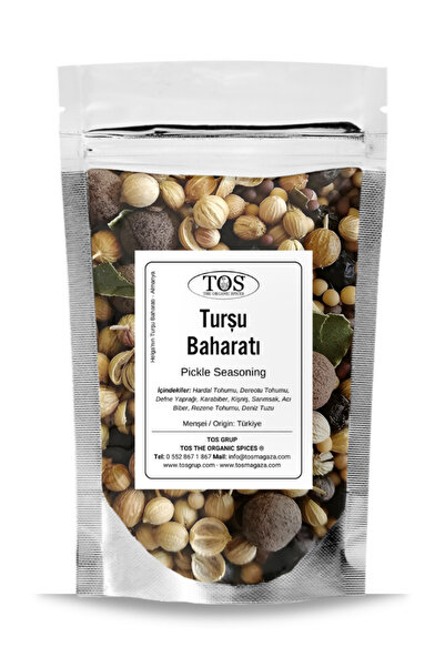 TOS The Organic Spices Helga'nın Turşu Baharatı 100 gr Helga’s Pickle Seasoning
