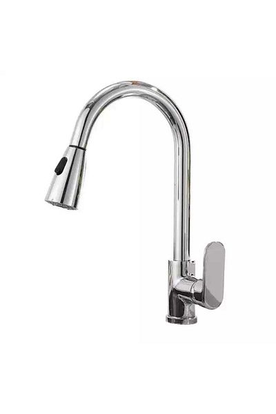 FLEKO Evyepa Spiral Chrome Sink Faucet - 5 Years Warranty, Chilly Cold Gate, Brass Material