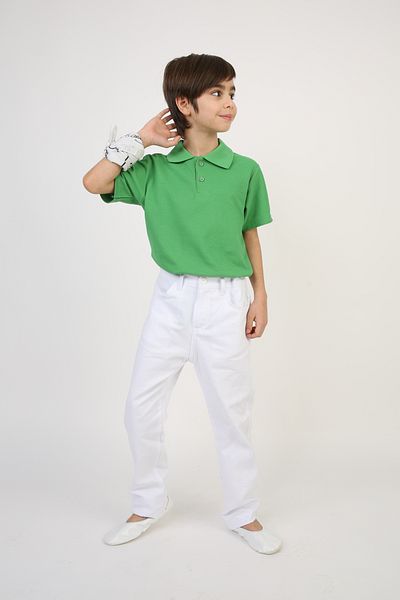 Dıgıl Kids Boy's Green Lacoste-White Trousers Suit - April 23-October 29 School Show