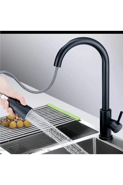 FAUMIX Fleko Spiral Functional Kitchen Sink Faucet with Head