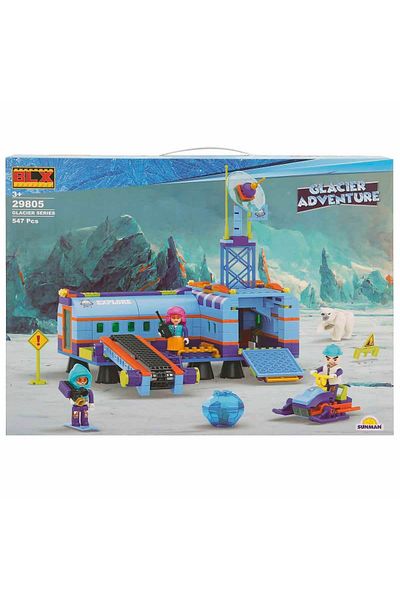 PopŞeker Polar Adventure Starts! Explore Glaciers with 547 Pieces