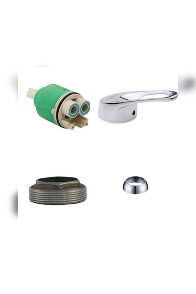 CoolFix 35’lik Batarya Tamir Seti Kol Musluk Tamir Seti,Kartuş(Ayaklı),Huni,B...