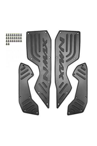 YSGMOTOPARTS Nmax 125/155 2021-2024 Paspas Basamak Seti Cnc Modifiye Ürün Siy...