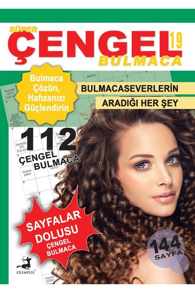 Olimpos Yayınları Süper Çengel Bulmaca 19 - Olimpos