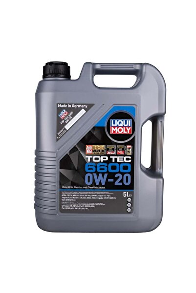 Liqui Moly 6600 Top Tec 0w20 5lt 21411