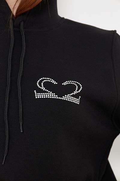 swOzz Stone Printed Unisex Oversize Motive Sweatshirt