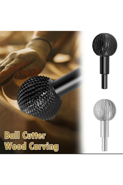 BGA 1 adet siyah 40mm ahşap törpü marangoz ağaç işleme matkap freze 40mm törpü