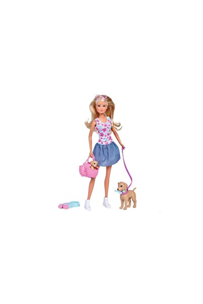 Simba Steffi Love Ve Sevimli Yavru Köpeği Yürüyüşte 733310