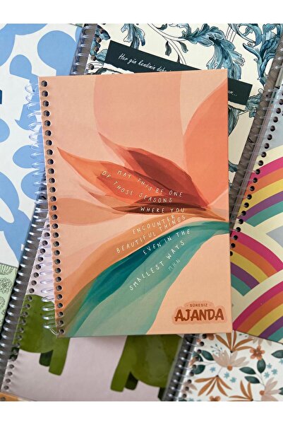 Mielibon Hediyeli - Süresiz Ajanda, Stickerlı Ajanda, Spiralli Ajanda, Konuşa...