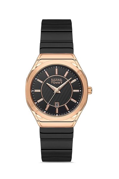 MICHAEL TOMMY Steel Women's Wristwatch - Mt-41002L-Syrsy33