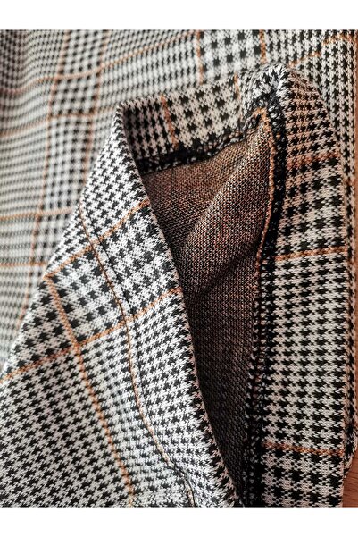 Danunakids KIZ ÇOCUK MEVSİMLİK EKOSE PANTOLON YENİ SEZON WİDE LEG PANTOLON