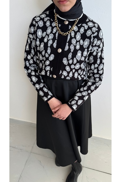 Bass Collection تنورة سكوبا سوداء