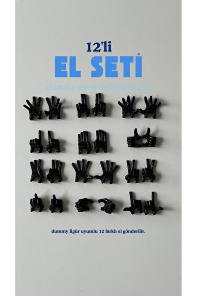 moifugyia Lucky 13 Aksiyon Figürü Robot Oyuncak El Seti Aksesuar Yalnızca 12 ...