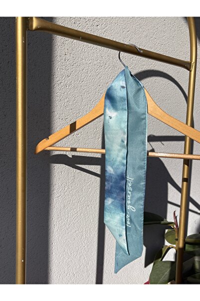 MAHLA Eșarfă, șal subțire cu design pe două fețe, accesoriu pentru geantă