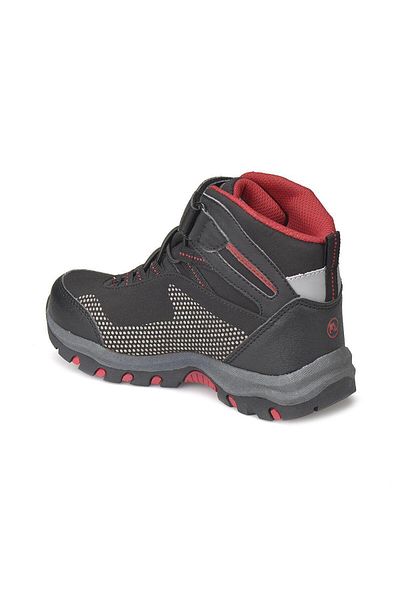 lumberjack 101393385   Fuller Hi Μαύρο-κόκκινο Παιδικές Αδιάβροχες Μπότες