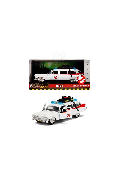 Simba 1:32 Jada Ghostbuster Ecto-1 Ghostbuster Diecast Car Ghost Carriage