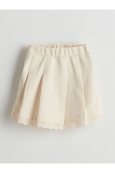 LC Waikiki Lcw Kids Elastic Waist Lace Girls Skirt