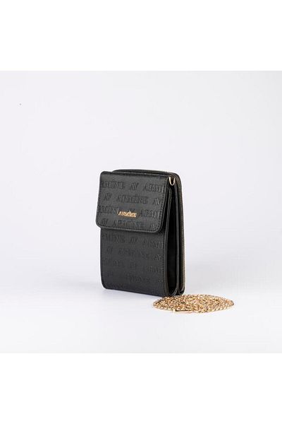Armine Black Laser Cut 266 Women's Bag
