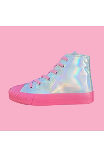 amazoondesing Pantofi sport pentru fete cu talpă roz - pantofi strălucitor cu...