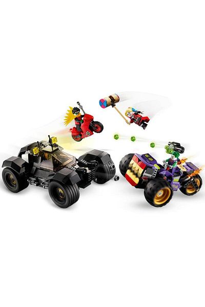 LEGO Dc Comics Super Heroes Joker - Three Wheel Motorcycle Suit 76159