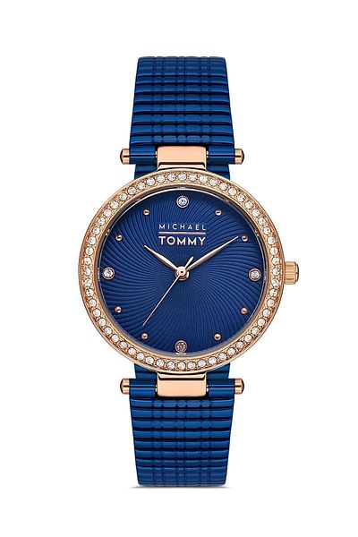 MICHAEL TOMMY Steel Women's Watch - Mt-22113L-Lrl62