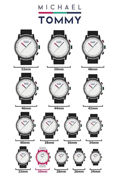 MICHAEL TOMMY Steel Women's Wristwatch - Mt-20252L-Rl82