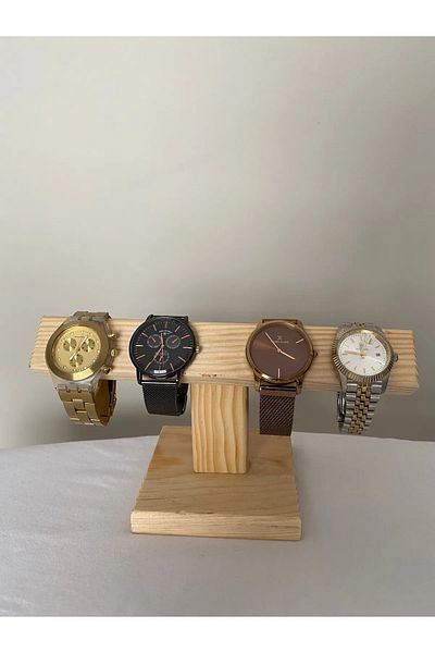 ViraHome مجوهرات خشبية بتصميم بوهيمي - هدية على الساعة والإسورة وسوار عيد الحب
