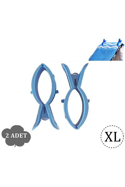 Boldy Pack of 2 XL Beach Pegs - Sun Lounger and Carpet Pegs - Towel Fixer