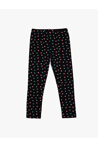 Koton Girl's Star Printed Tights