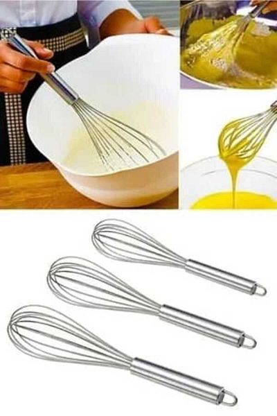 sweenhome 3 Size Metal Whisk Set