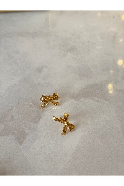 Nour Co Kurdele Kararmaz Çelik Küpe