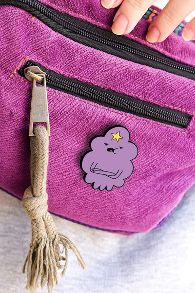 Rozzy Lab Lumpy Space Princess Adventure Time - Rozet - Broş - Yaka Çanta Aksesuar