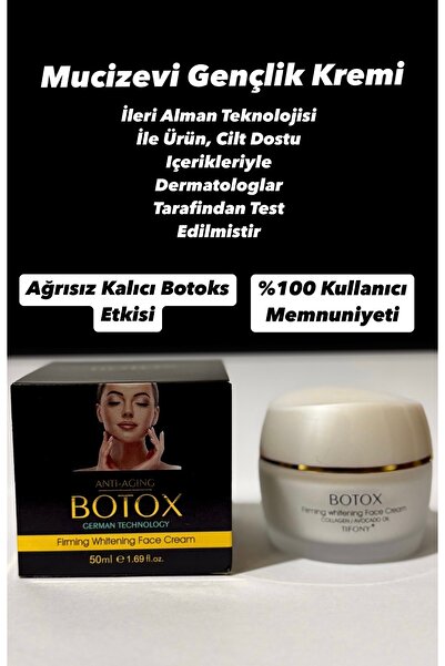 Botox Beauty Anti Aging Botox Kremi Mucizevi Yaslanma Ve Kirisiklik Karsiti K...