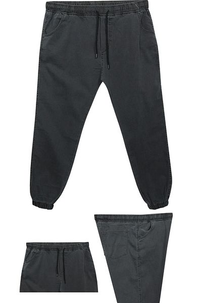 marufshop Men's Large Size Lycra Jogger Jeans Suitable for Weight between 100 Kilo-180 Kilo
