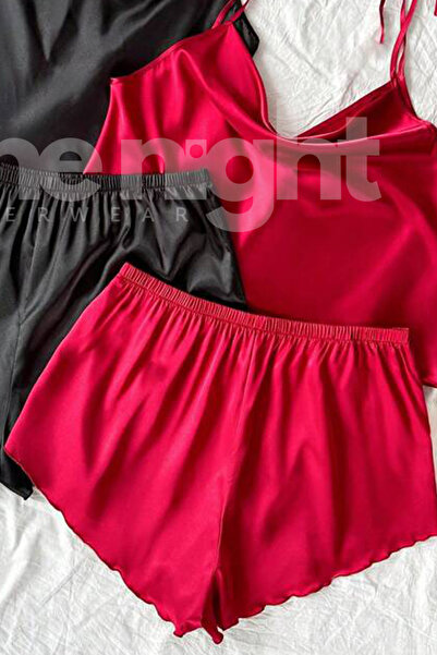 Veille Pajama Set Shorts Nightgown Dressing Gown Set
