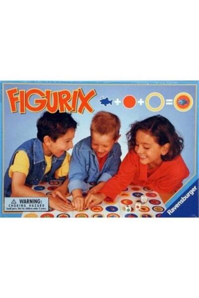 RAVENSBURGER Figurix Eğlenceli Ve Eğitici Çocuk Kutu Oyunu Problem Çözme Ve Görsel Eşini Bulma Oyunu