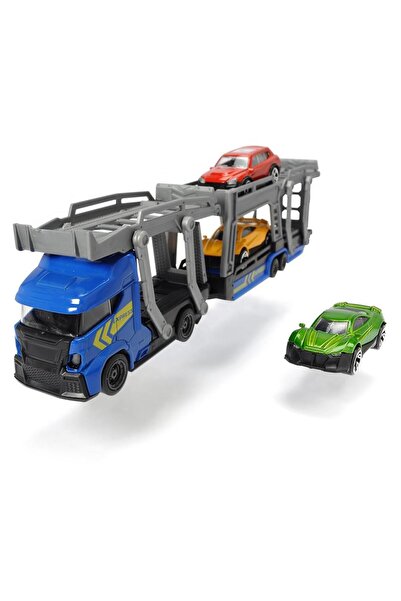 Dickie 2 Katlı Araba Taşıyıcı Tır - Mavi 745008