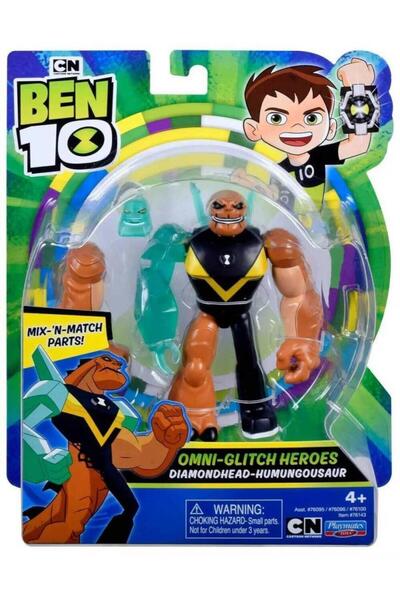 Ben 10 Aksiyon Figürleri Omniglitch Heroes Diamondhead Humungosaur Ben53110