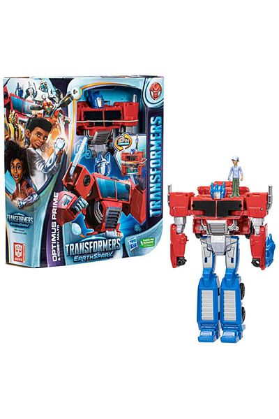 transformers Earthspark Spinchanger Optimus Prime F7663